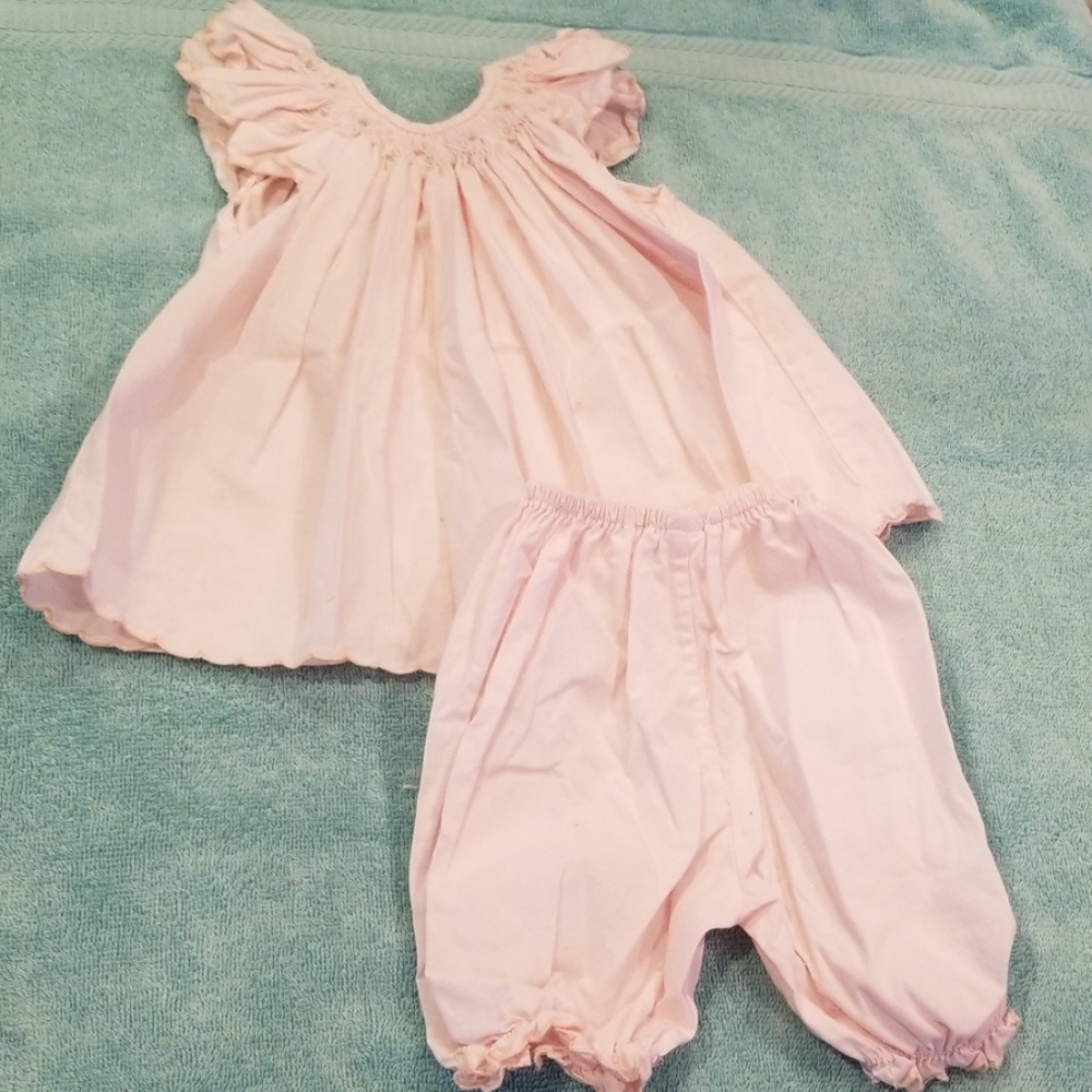 Smocked Top and Pants